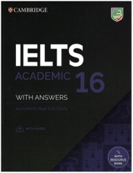 Cambridge Yayınları IELTS 16 Academic Student`s Book with Answers and Downloadable Audio - Cambridge Yayınları