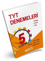 Canım Hocam Yayınları TYT Denemeleri 5 Deneme - Canım Hocam Yayınları