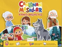 Canlanan Masallar - Kırmızı Başlıklı Kız - Okul Öncesi Etkinlik Kartları - Staau Çocuk