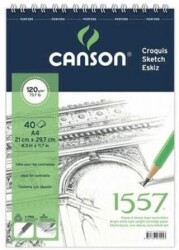 Canson 1557 Resim Ve Çizim Blok 120Gr A4 40Yp - Canson