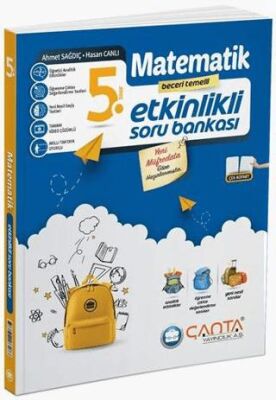 Çanta Yayınları 2025 5.Sınıf Matematik Etkinlikli Kazanım Soru Bankası - 1