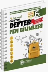 6. Sınıf Fen Bilimleri Okula Yardımcı Öğreten Defter 2025-2026 - Çanta Yayınları