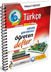 Çanta Yayınları 6. Sınıf Türkçe Okula Yardımcı Öğreten Defter - Çanta Yayınları