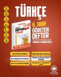 6. Sınıf Türkçe Okula Yardımcı Öğreten Defter 2025-2026 - Çanta Yayınları