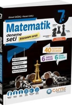 Çanta Yayınları 7. Sınıf Matematik Kazanım Sıralı Deneme Seti - 1