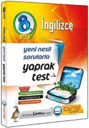 Çanta Yayınları 8. Sınıf İngilizce Yaprak Test - Çanta Yayınları