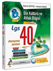 Çanta Yayınları 8. Sınıf LGS Din Kültürü ve Ahlak Bilgisi 40 Deneme - Çanta Yayınları