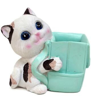 Çantalı Kedi Kalemlik - C1672 - 1