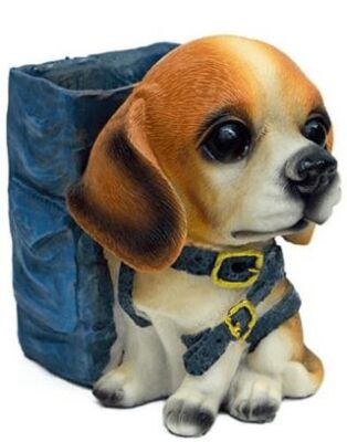 Çantalı Köpek Kalemlik - C1673 - 1