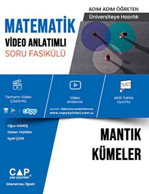 Üniversiteye Hazırlık Matematik Video Anlatımlı Mantık Kümeler Soru Fasikülü