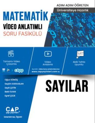 Üniversiteye Hazırlık Matematik Video Anlatımlı Sayılar Soru Fasikülü - 1