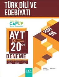 AYT Türk Dili ve Edebiyat Up 20x24 Deneme - Çap Yayınları
