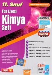 Çap Yayınları 11. Sınıf Fen Lisesi Kimya Seti - Çap Yayınları