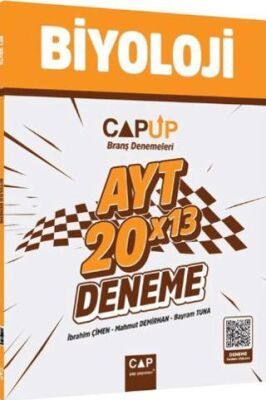 Çap Yayınları AYT Biyoloji 20 X 13 Up Deneme - 1