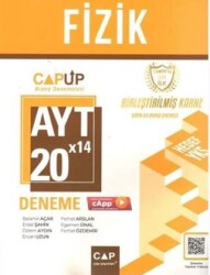 Çap Yayınları AYT Fizik 20 X 14 Up Deneme - Çap Yayınları