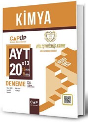 Çap Yayınları AYT Kimya 20 X 13 Up Deneme - Çap Yayınları