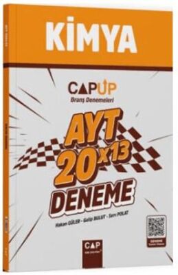 Çap Yayınları AYT Kimya 20 X 13 Up Deneme - 1