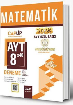 Çap Yayınları AYT Matematik 8 X 40 Up Deneme Özel Baskı - 1