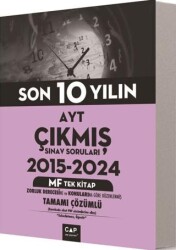 Çap Yayınları AYT Son 10 Yılın Çıkmış Soruları - Çap Yayınları