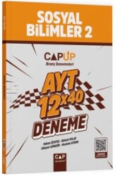 Çap Yayınları AYT Sosyal Bilimler 2 12 X 40 Up Deneme - Çap Yayınları