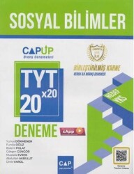 Çap Yayınları Çap Yayınları TYT Sosyal Bilimler 20 x 20 Deneme - Çap Yayınları