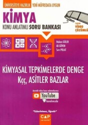 Çap Yayınları Üniversiteye Hazırlık Kimyasal Tepkimelerde Denge Kçç Asitler Bazlar - Çap Yayınları