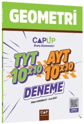 Çap Yayınları TYT AYT Geometri 10 X 10 Up Deneme - 1
