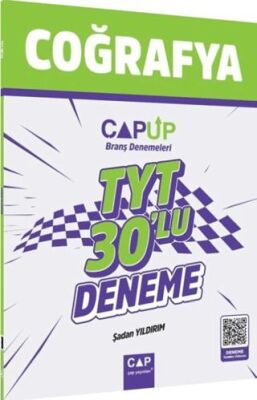 Çap Yayınları TYT Coğrafya 30 X 5 Up Deneme - 1