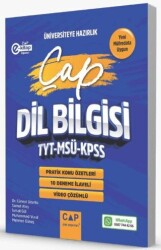 Çap Yayınları TYT MSÜ KPSS Dil Bilgisi Pratik Konu Özetleri Deneme İlaveli - Çap Yayınları