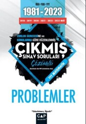 Çap Yayınları Üniversiteye Hazırlık 1981 2023 Çıkmış Sorular Problemler - Çap Yayınları