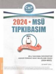 Çap Yayınları Üniversiteye Hazırlık MSÜ 2024 Tıpkı Basım Çap Yayınları - Çap Yayınları