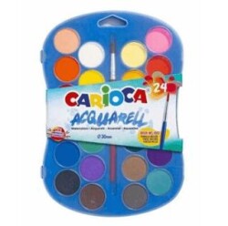 Carioca 42405 Tablet Fırçalı Sulu Boya 30Mm - Carioca