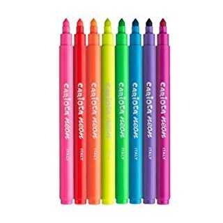Carioca Neon Yıkanabilir Keçeli Boya Kalemi 8 Renk