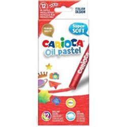 Carioca Yağlı Pastel Boya 12`li - Carioca
