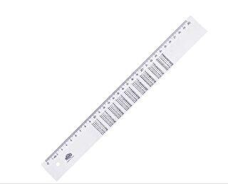 Hatas Çarpım Tablolu - Cetvel 30 Cm - 1