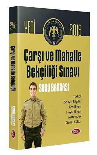 Data Yayınları Çarşı ve Mahalle Bekçiliği Hazırlık Soru Bankası 2019 - Data Yayınları