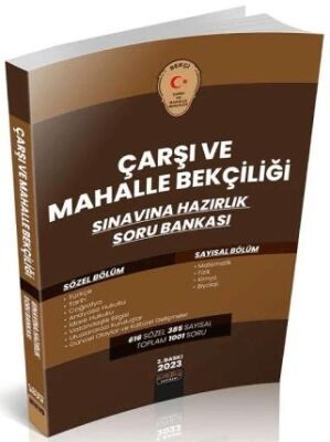 Çarşı ve Mahalle Bekçiliği Sınavlarına Hazırlık Soru Bankası - 1