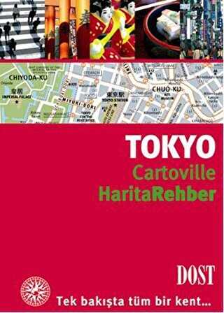 Cartoville Harita Rehber Tokyo - Dost Kitabevi Yayınları