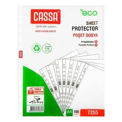 Cassa Eco Poşet Dosya 100Lü