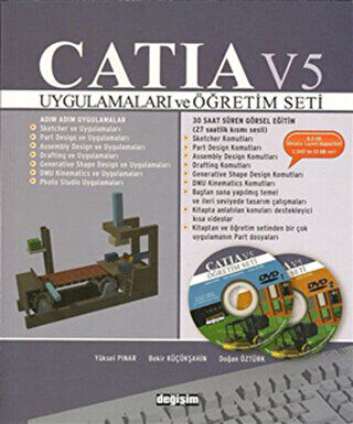 Catia V5 Uygulamaları ve Öğretim Seti kapağı