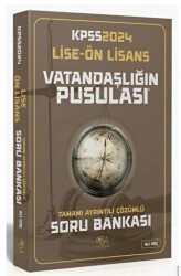 2024 KPSS Lise Ön Lisans Vatandaşlık Vatandaşlığın Pusulası Soru Bankası Çözümlü - CBA Akademi