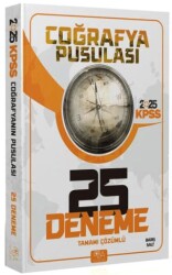 CBA Akademi 2025 KPSS Coğrafya Pusulası Tamamı Çözümlü 25 Deneme - CBA Akademi