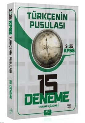 CBA Akademi 2025 KPSS Türkçenin Pusulası 15 Deneme Çözümlü - 1