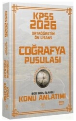 2026 KPSS Lise Ortaöğretim Ön Lisans Coğrafya Pusulası Konu Anlatımı - CBA Akademi