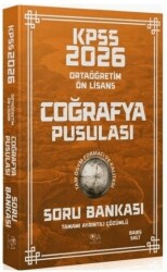 2026 KPSS Lise Ortaöğretim Ön Lisans Coğrafya Pusulası Soru Bankası Çözümlü - CBA Akademi