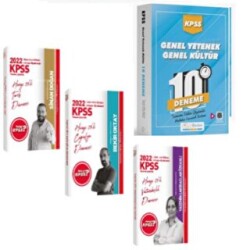 Hangi KPSS Yayınları CBA Akademi Genel Yetenek Genel Kültür 10 lu Deneme ve Genel Kültür 45`li Deneme Seti - Hangi KPSS Yayınları