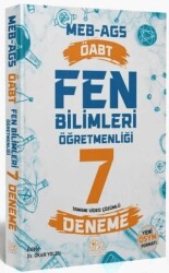ÖABT MEB-AGS Fen Bilimleri Öğretmenliği 7 Deneme Çözümlü - CBA Akademi