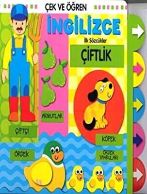 Çek ve Öğren İngilizce İlk Sözcükler - Çiftlik kapağı