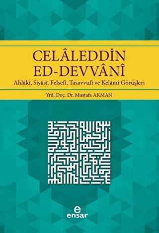 Celaleddin Ed-Devvani - Ensar Neşriyat