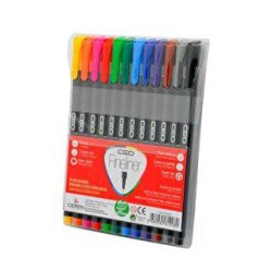 Ceo Fineliner Kalem 12Li Pvc - Ceo Art
